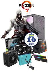 PC RYZEN 7 5700G RGB 16GB 1TB M2 A520M RTX3050 WIF